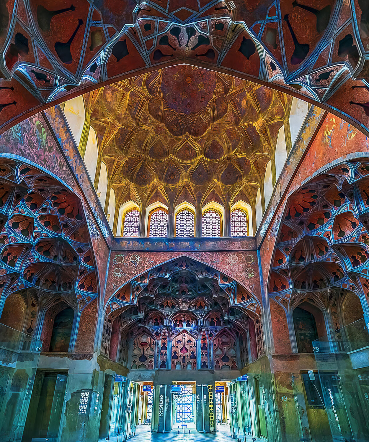 AliQapu Muziekzaal (Isfahan, Iran, 17e eeuw)